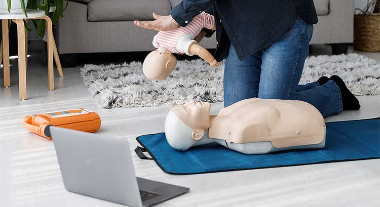 Virtual Skills sessions for CPR Training